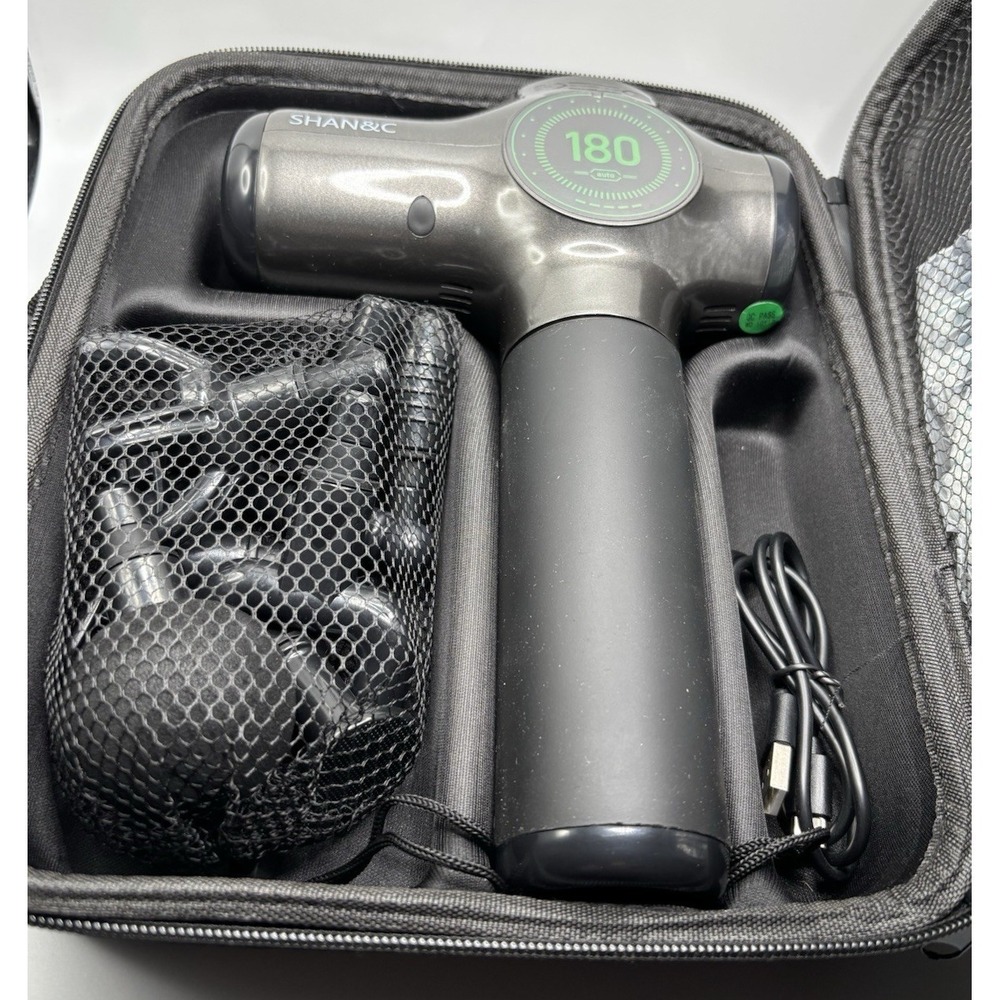 Deep Tissue Percussion Massage Gun Professional Pistole Muscle Fascia MassageGun